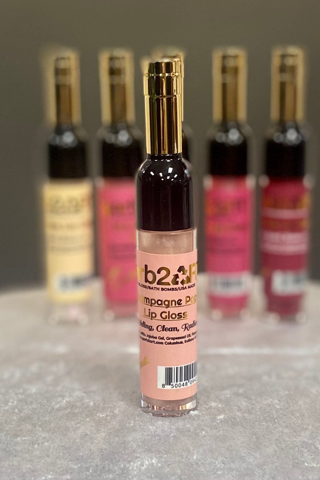 Wine / Champagne Lip Gloss by Garb2Art