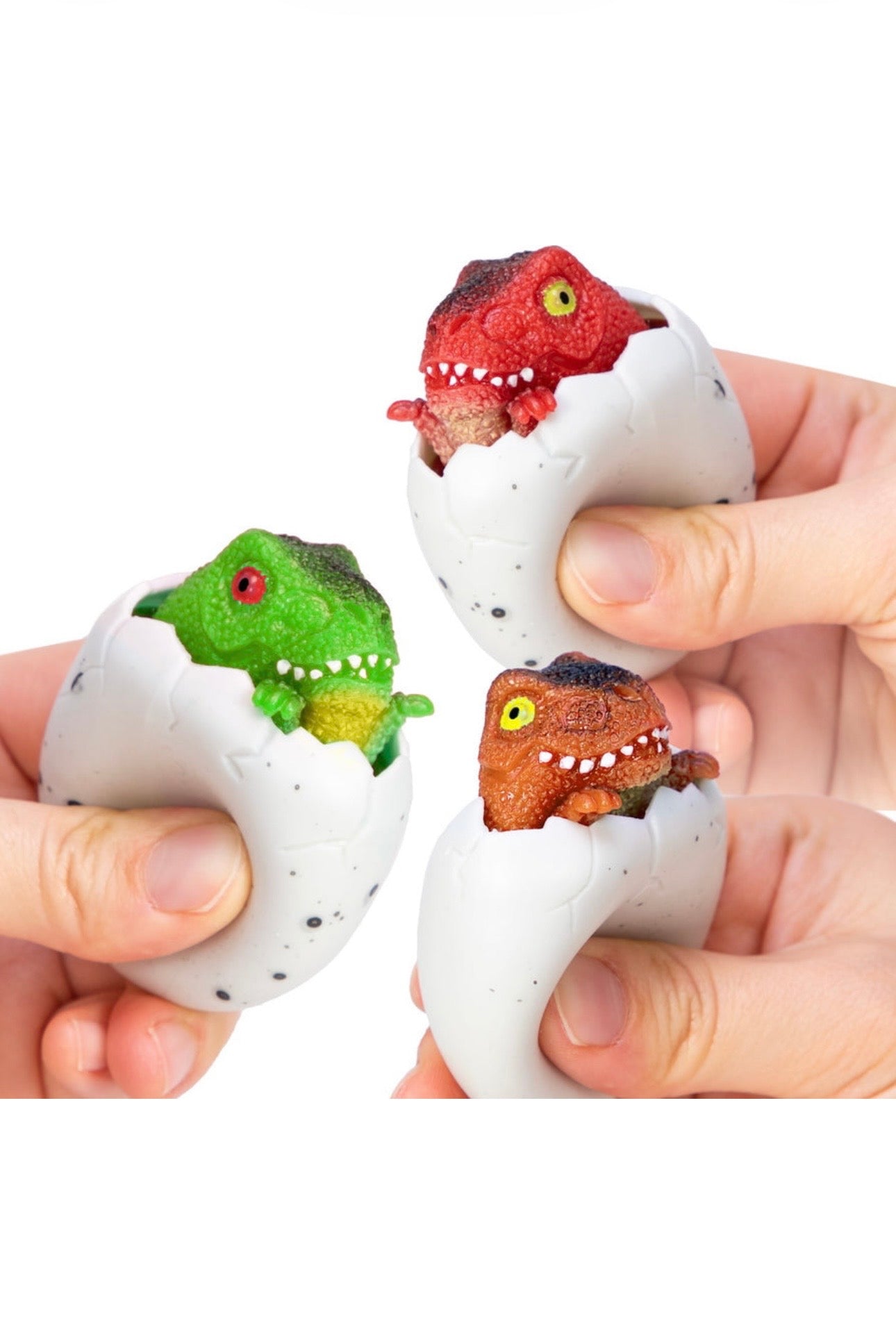Dino Squeezy Peek Hatcher- Schylling Toys