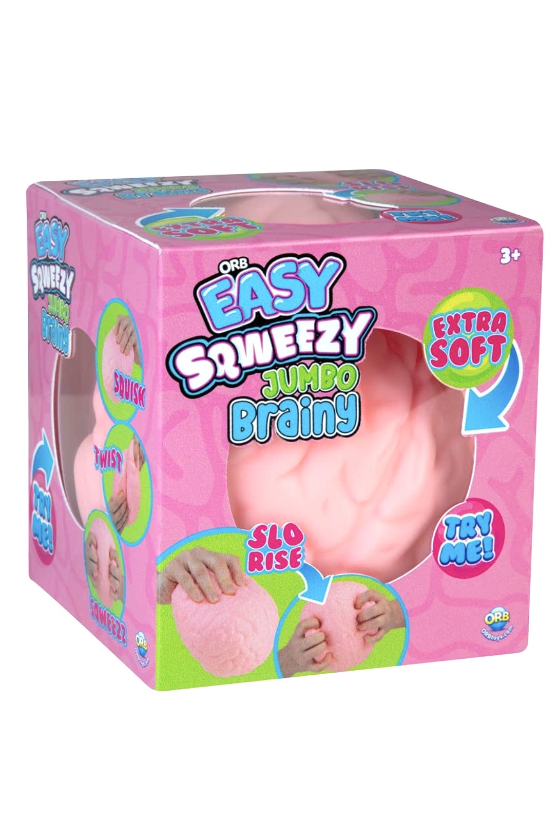 ORB Easy Sqweezy Jumbo Brainy Squishy