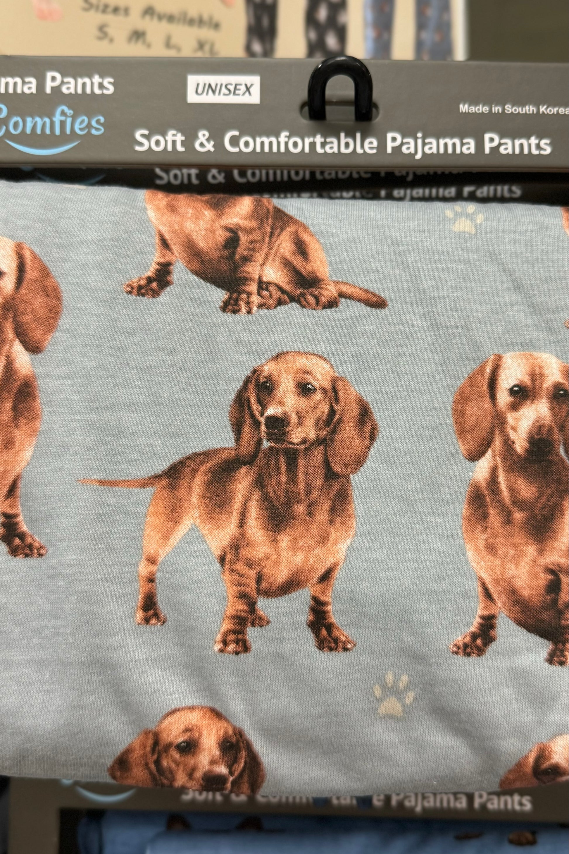 E and S Pets Pajama Pants dachshund