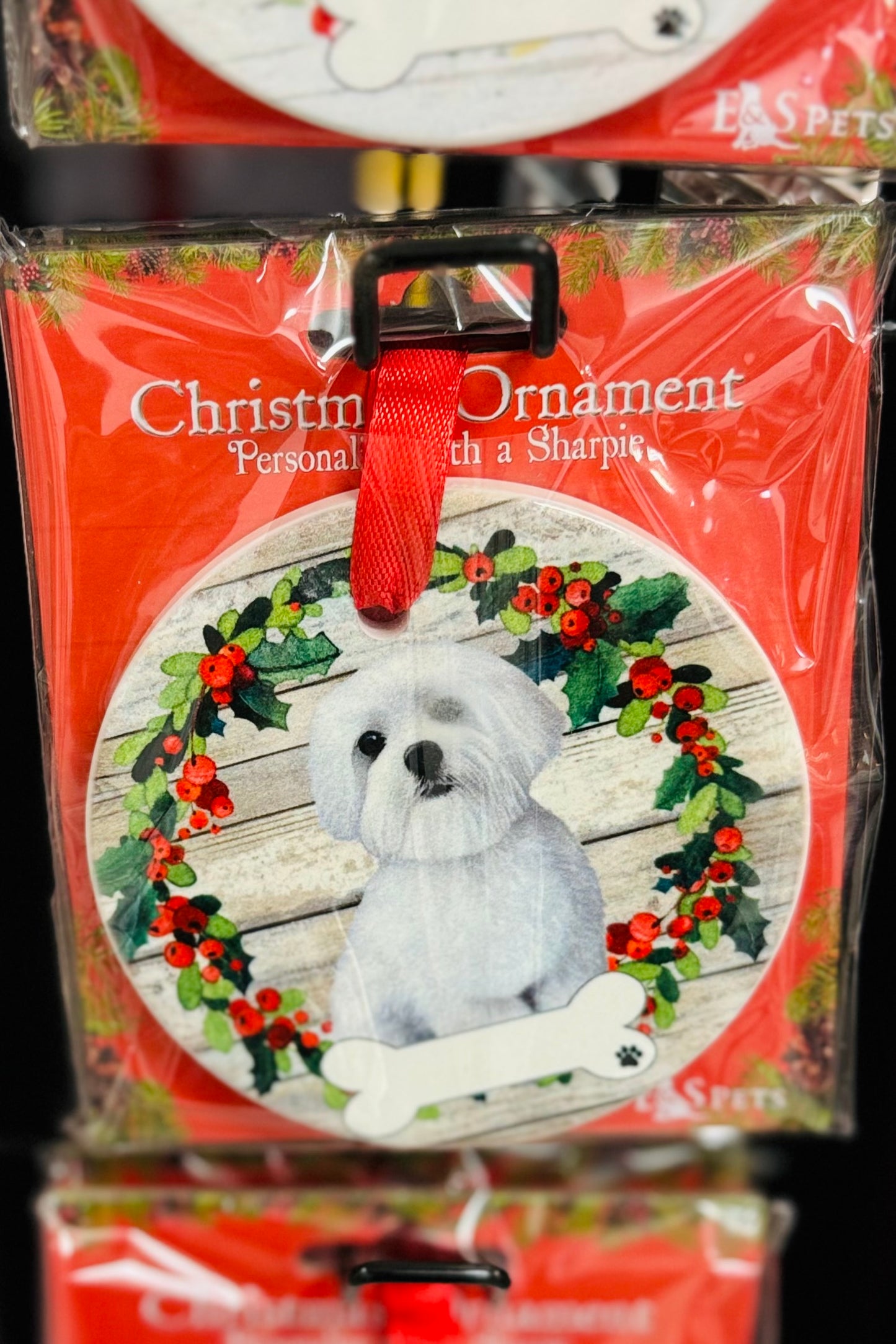 Favorite Pet Breed Ceramic Ornament (Choose from 88 styles)