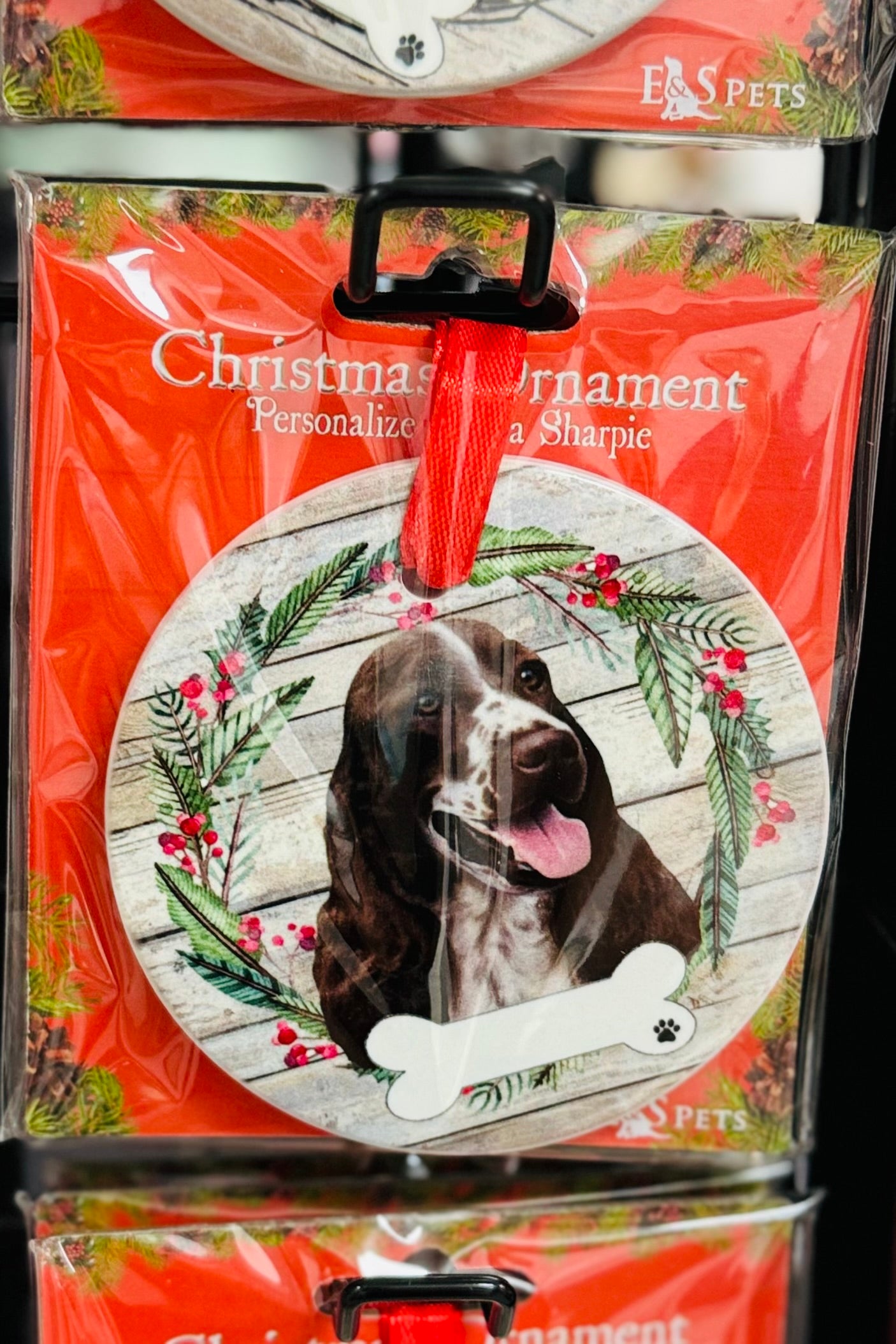 Favorite Pet Breed Ceramic Ornament (Choose from 88 styles)