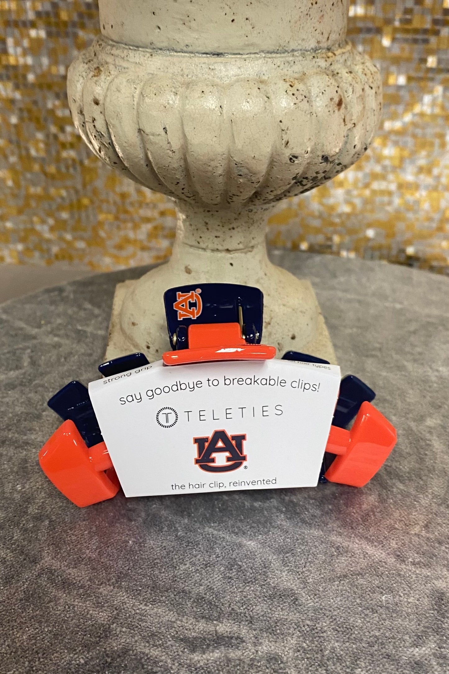 Teleties Auburn University Claw Hair Clip