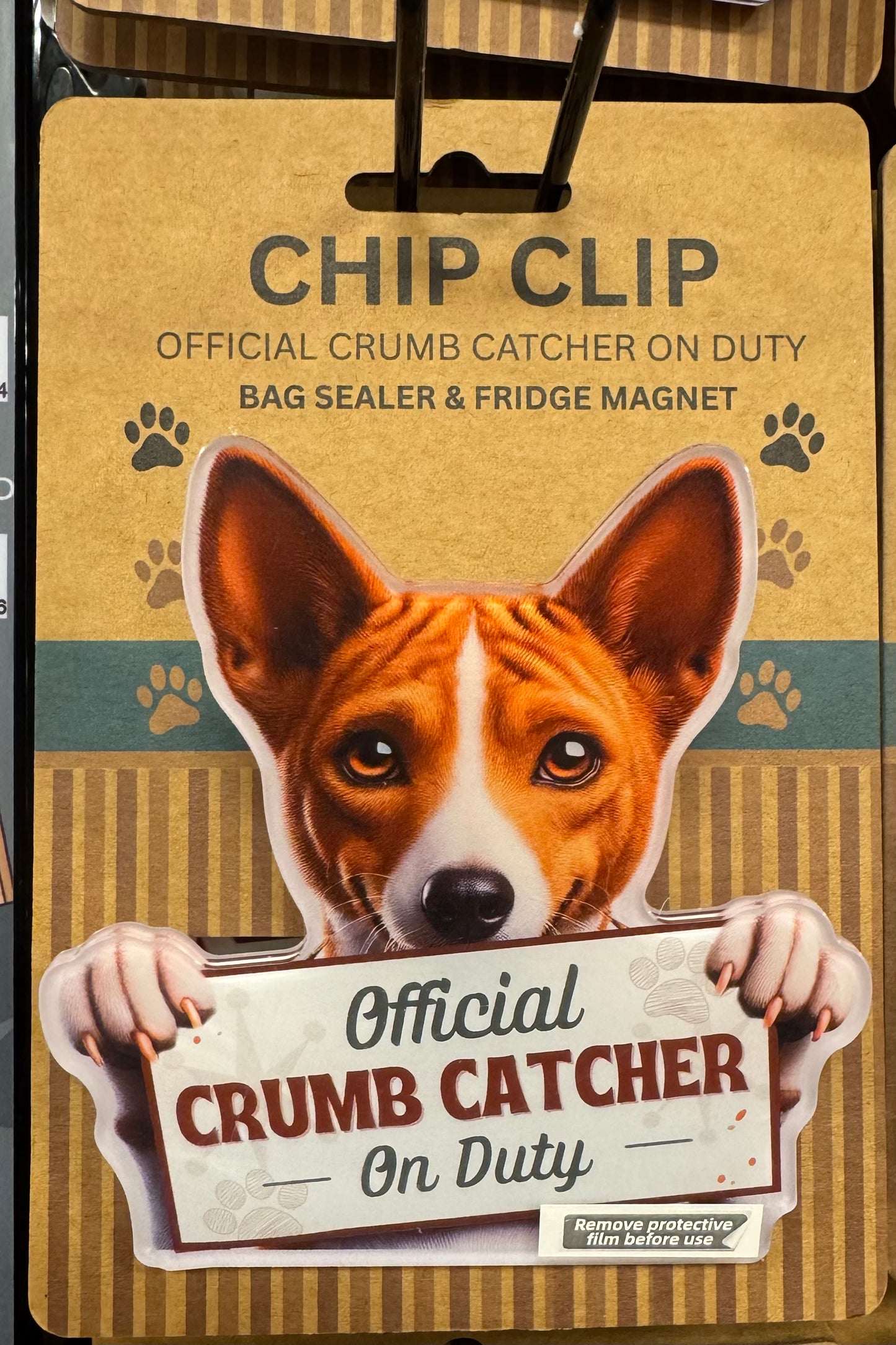 E & S Pets Magnetic Chip Clip- Official Crumb Catcher on Duty
