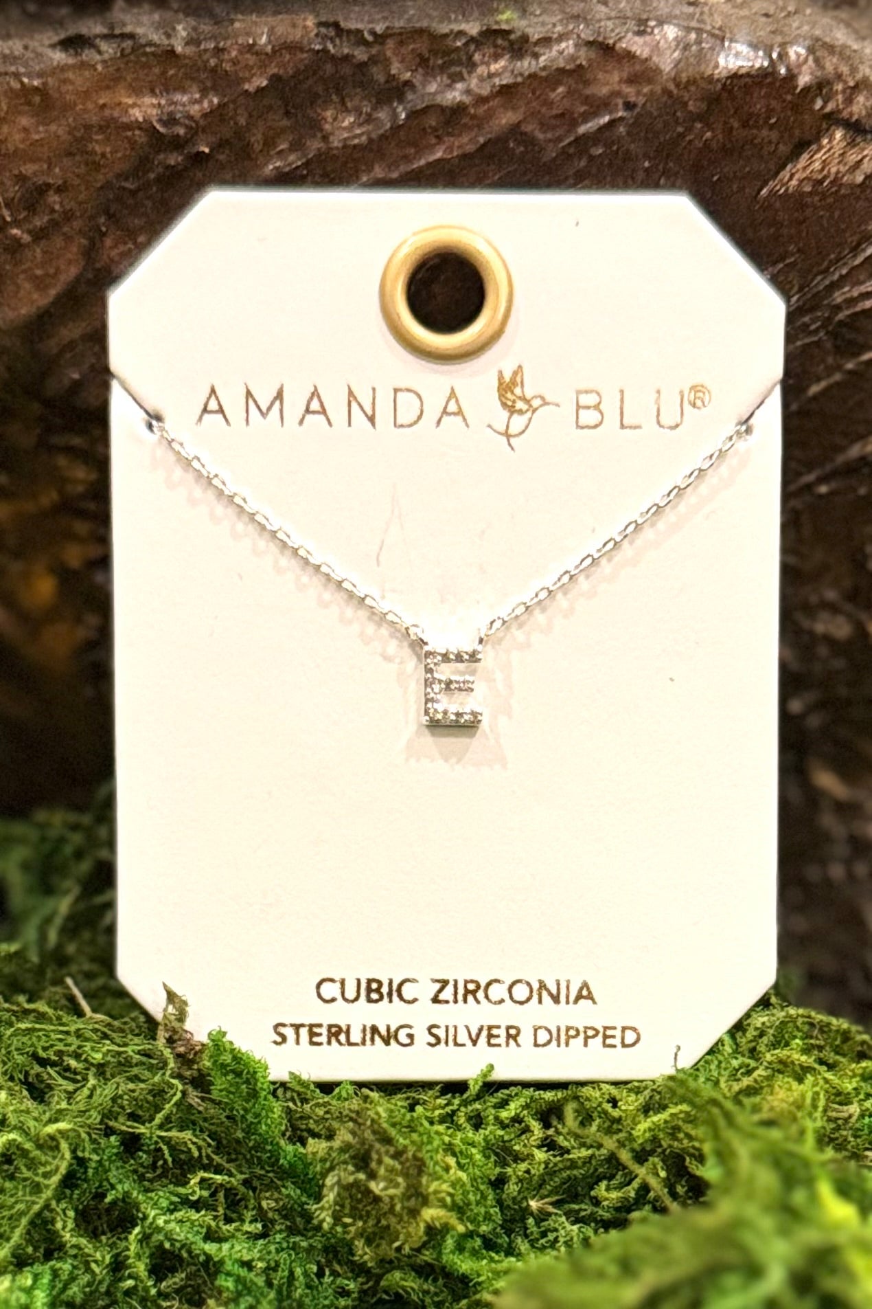 Amanda Blu Initial Necklace in Silver