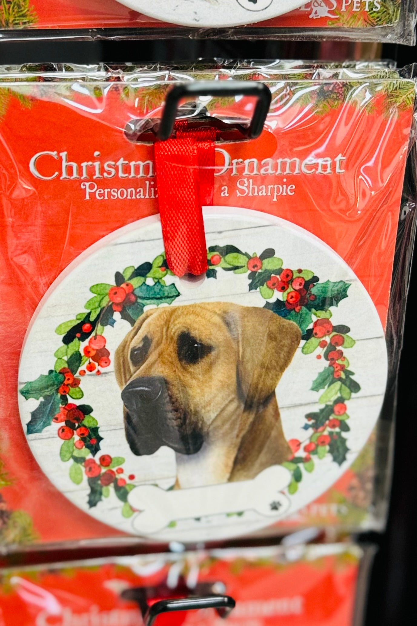 Favorite Pet Breed Ceramic Ornament (Choose from 88 styles)