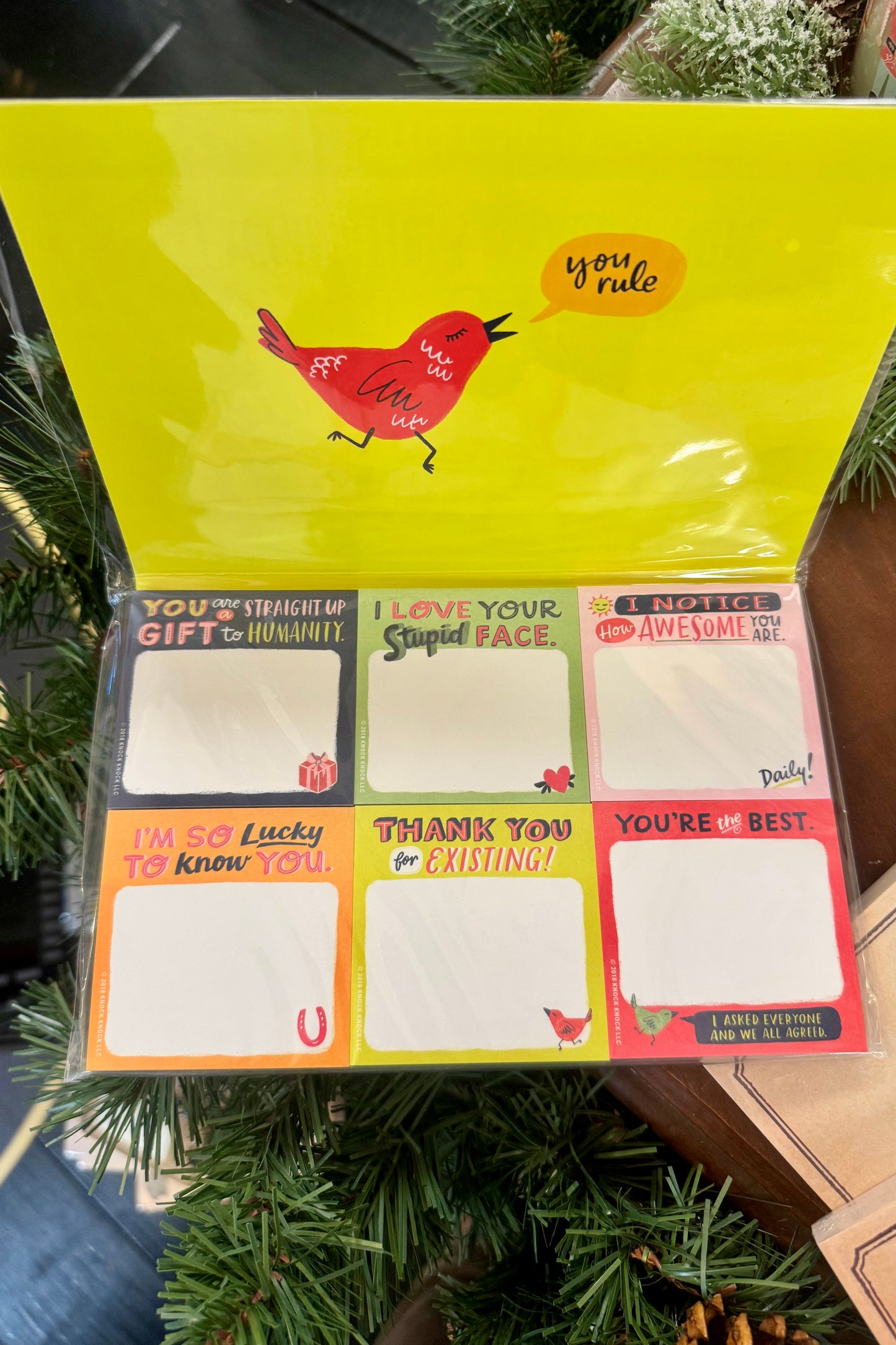 Thank You For Existing Sticky Note Set by Em & Friends