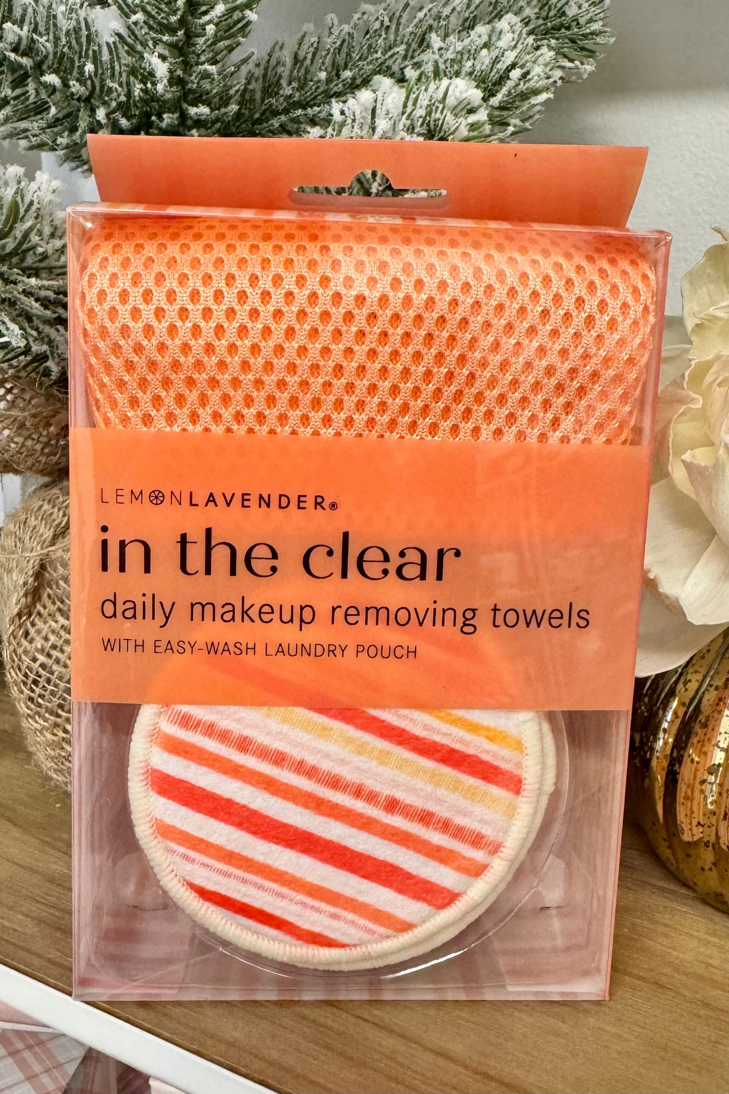 Lemon Lavender In The Clear Daily Makeup Removing Towel Set