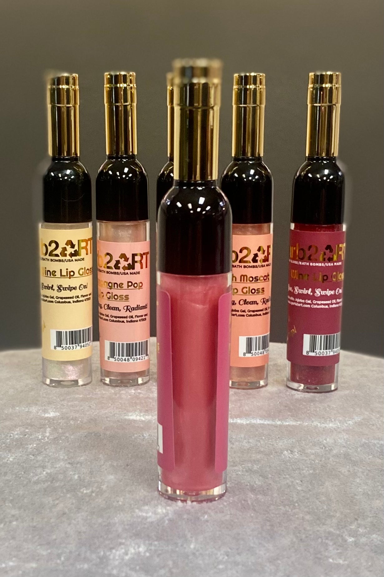 Wine / Champagne Lip Gloss by Garb2Art