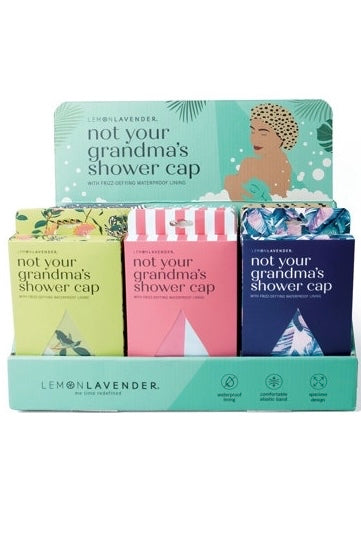 Lemon Lavender Not Your Grandma's Shower Cap