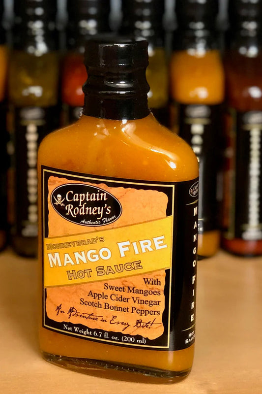 Captain Rodney's Mango Fire Hot Sauce
