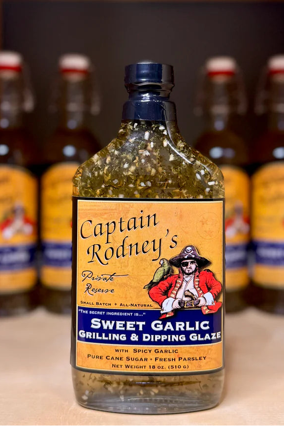 Captain Rodney's Sweet Garlic Grilling Glaze