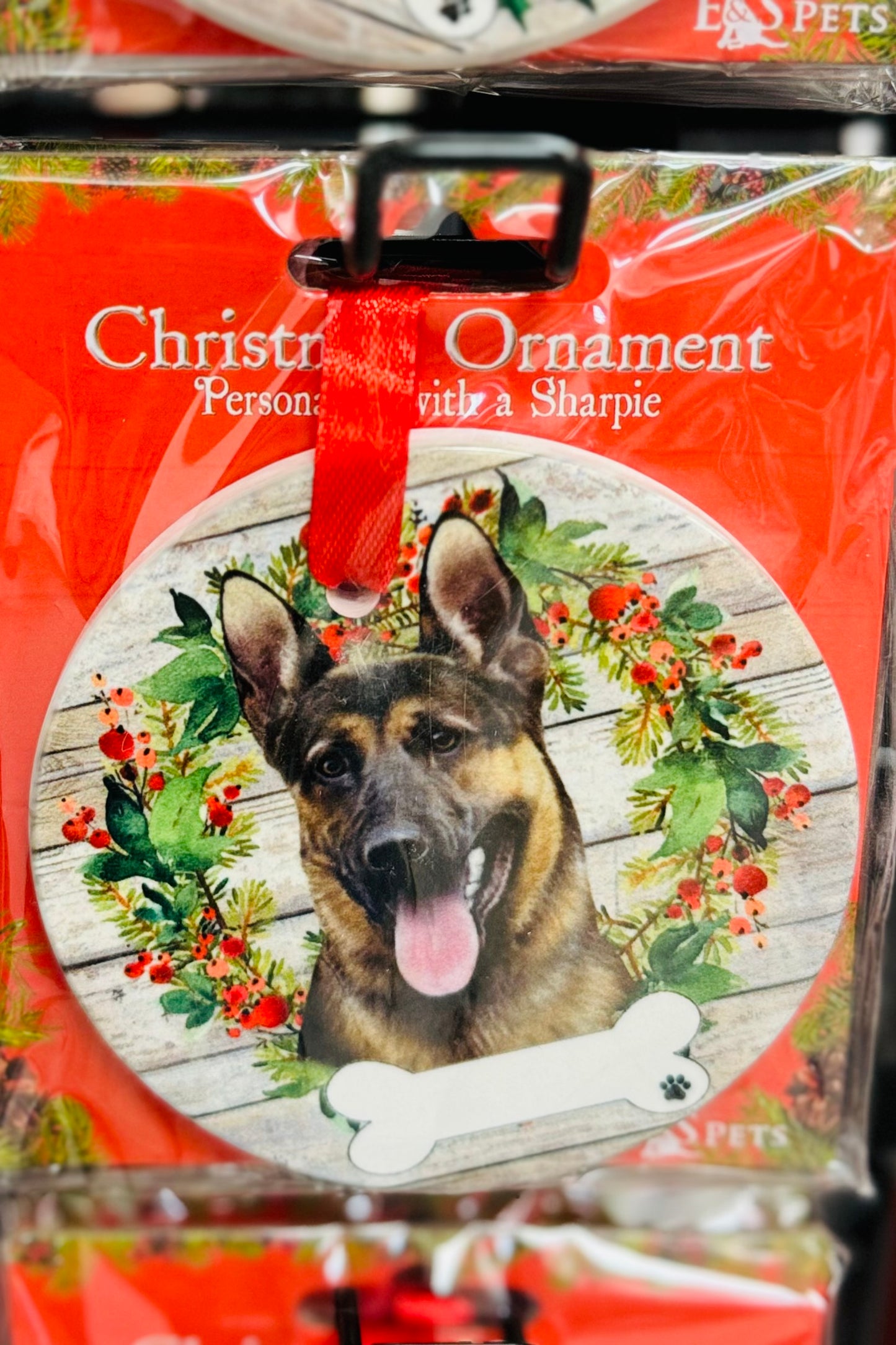 Favorite Pet Breed Ceramic Ornament (Choose from 88 styles)