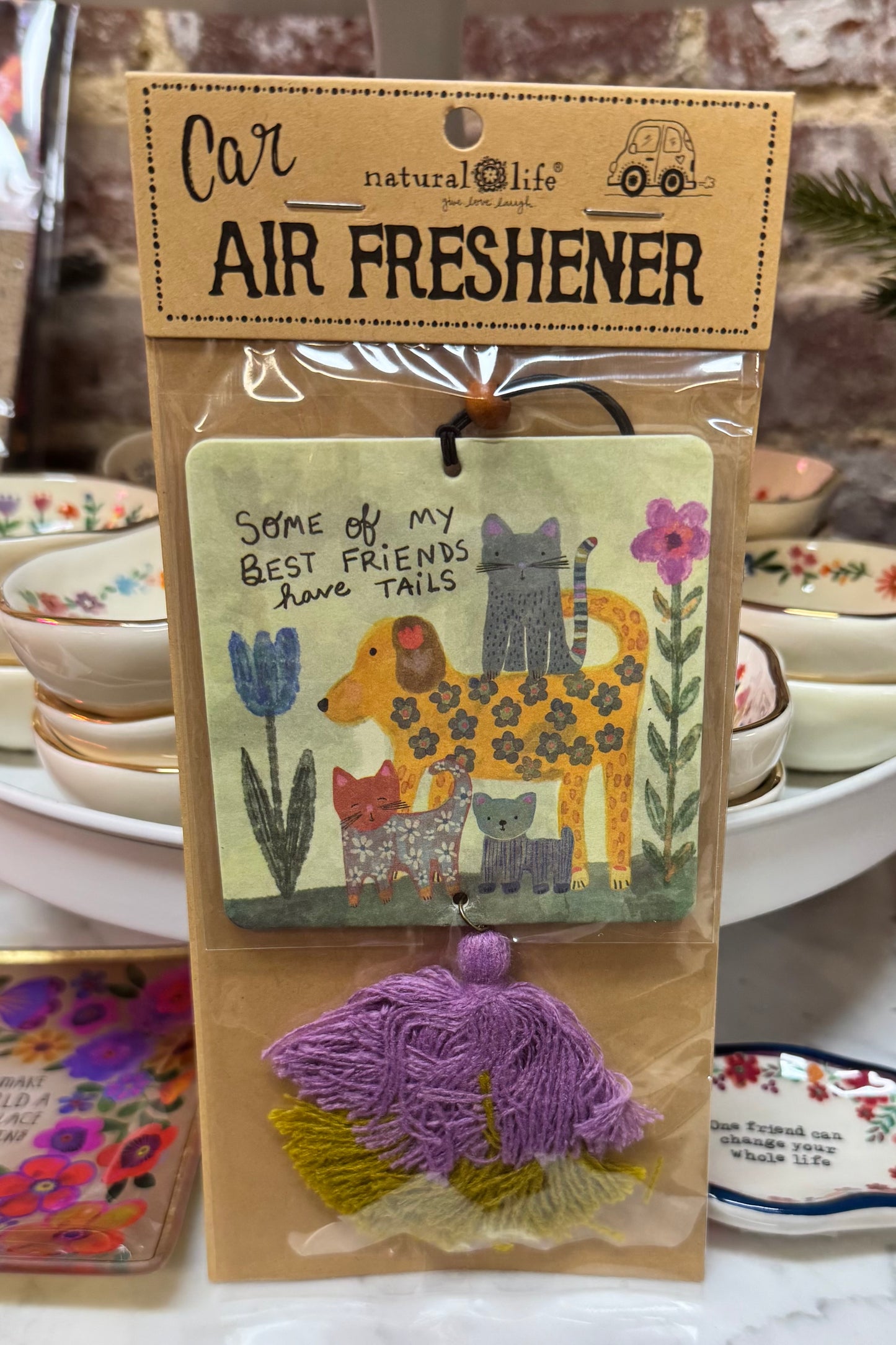 Natural Life Car Air Freshener (Choose from 16 styles and fragrances.)