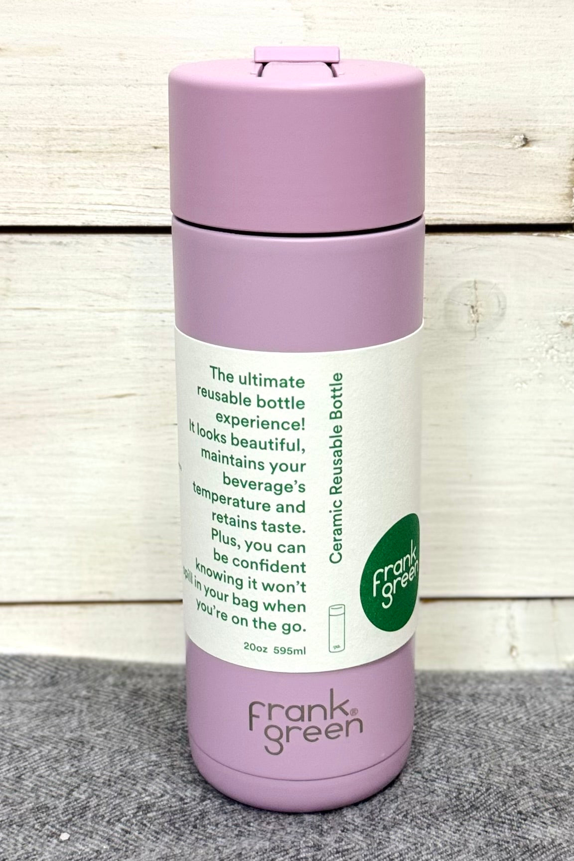 20 oz Frank Green Reusable Bottle with Ceramic Lining- HALF PRICE SUMMER SALE