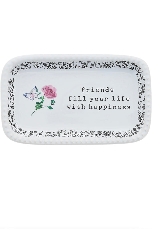 Friends 5” x 3” Keepsake Dish