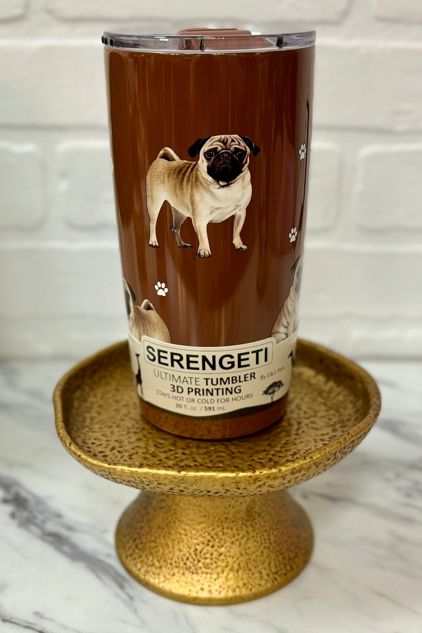 Serengeti Insulated Stainless Steel Pet Breed Tumblers (Select your breed)