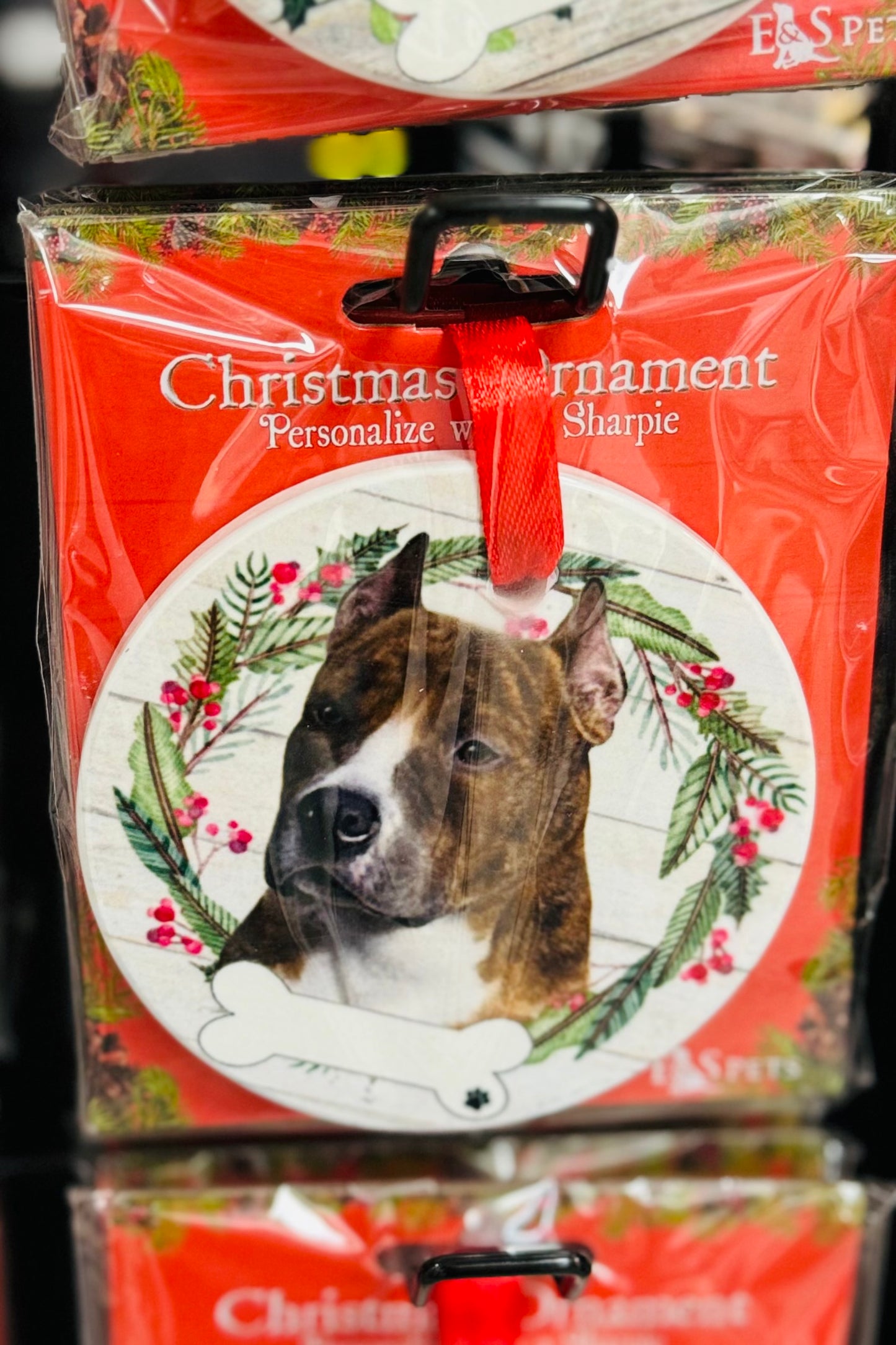 Favorite Pet Breed Ceramic Ornament (Choose from 88 styles)