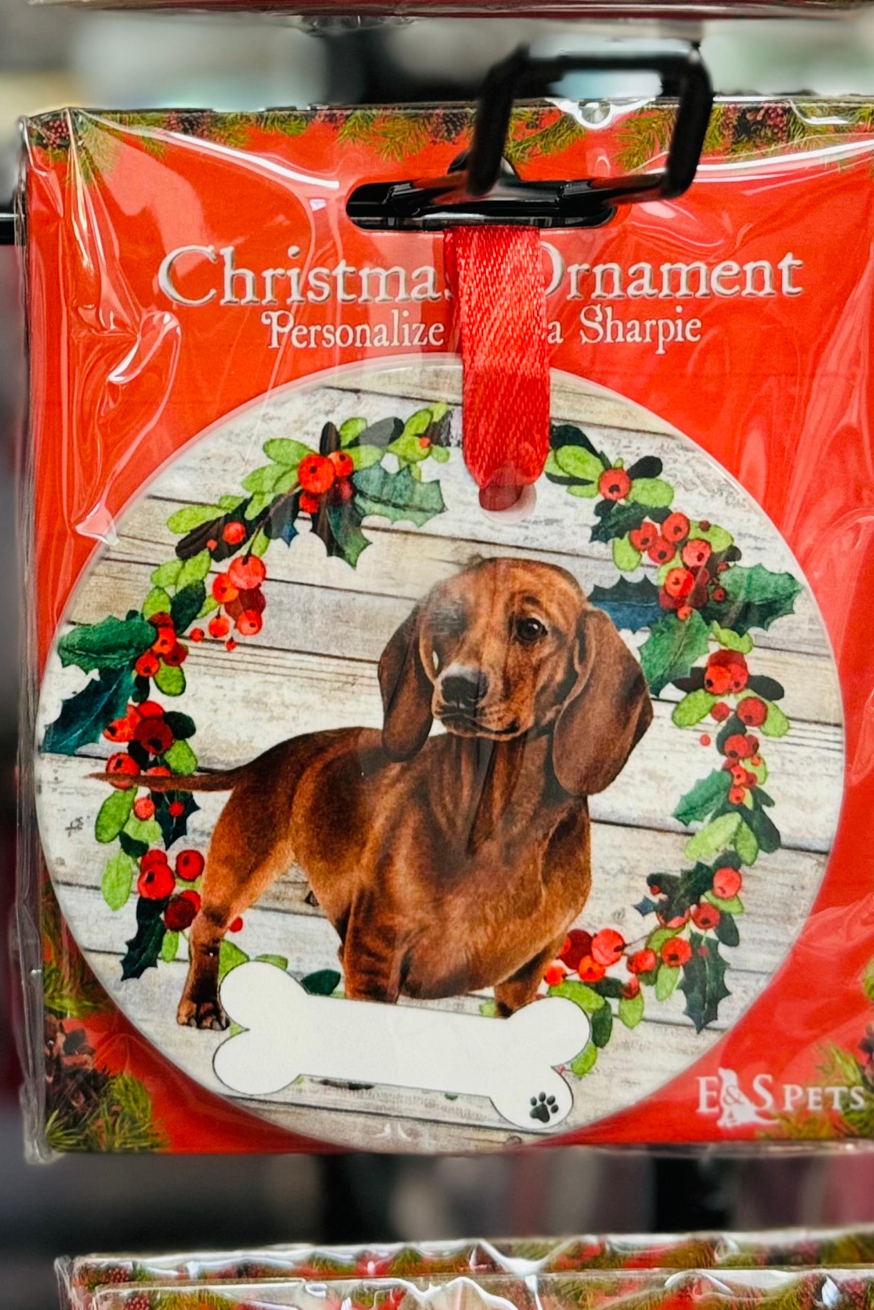 Favorite Pet Breed Ceramic Ornament (Choose from 88 styles)