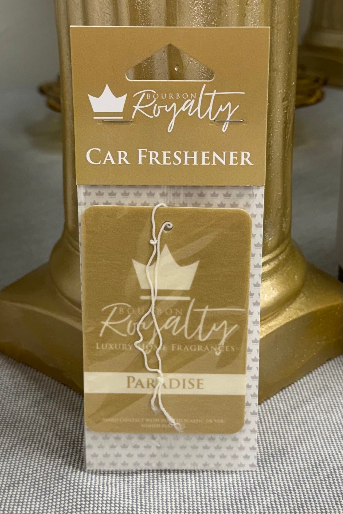 Bourbon Royalty Car Freshener