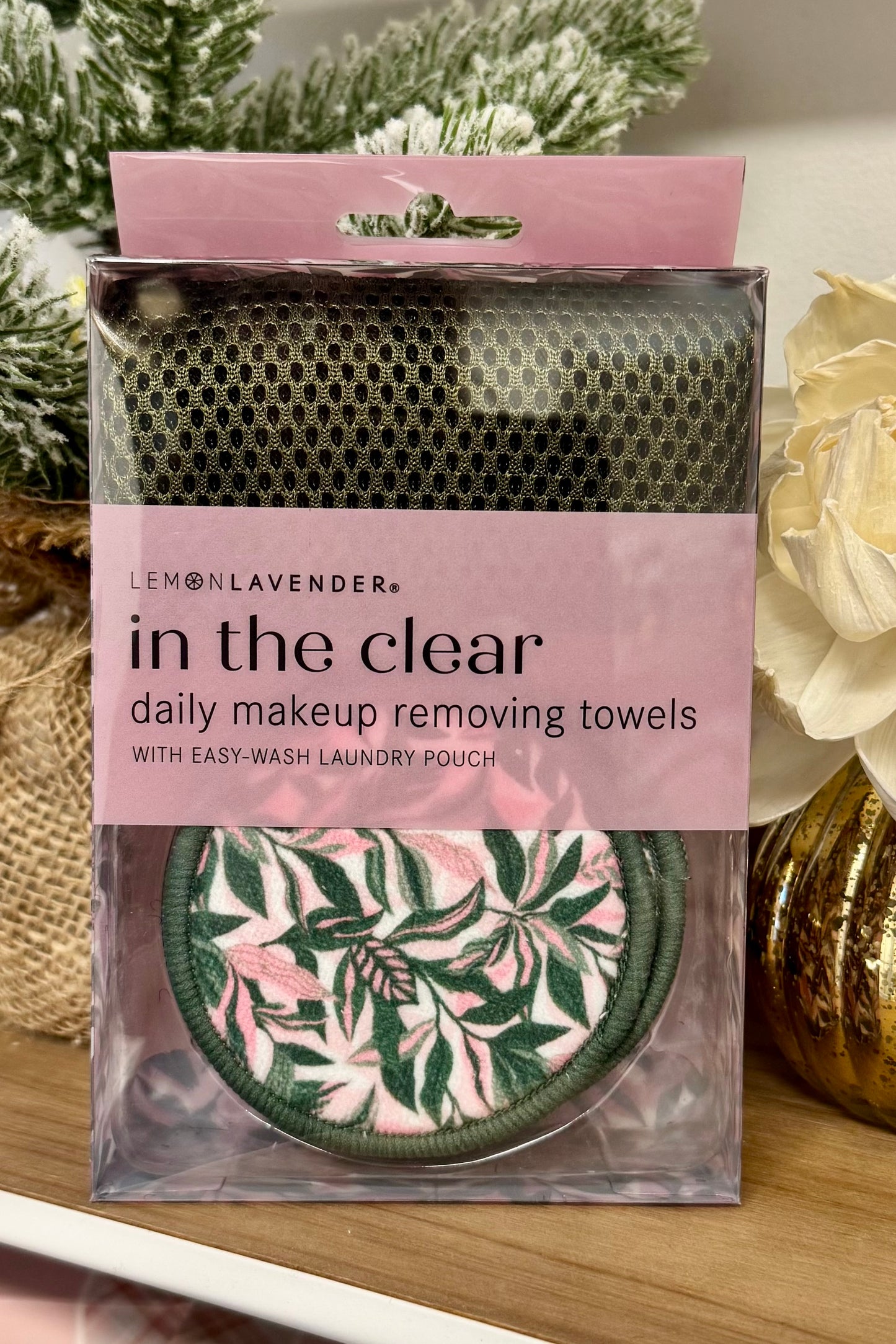 Lemon Lavender In The Clear Daily Makeup Removing Towel Set