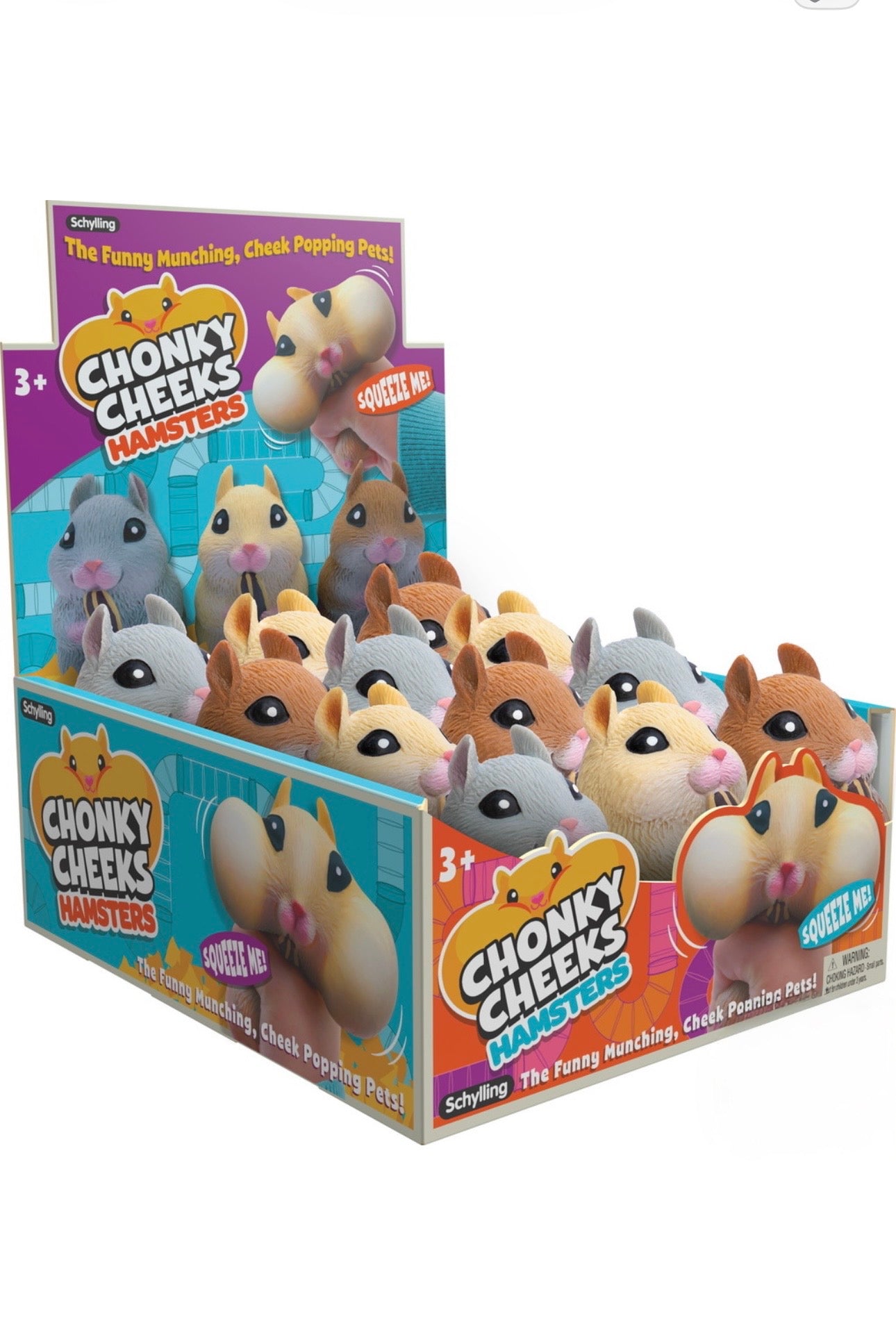 Chonky Cheeks Hamster- Schylling Toys