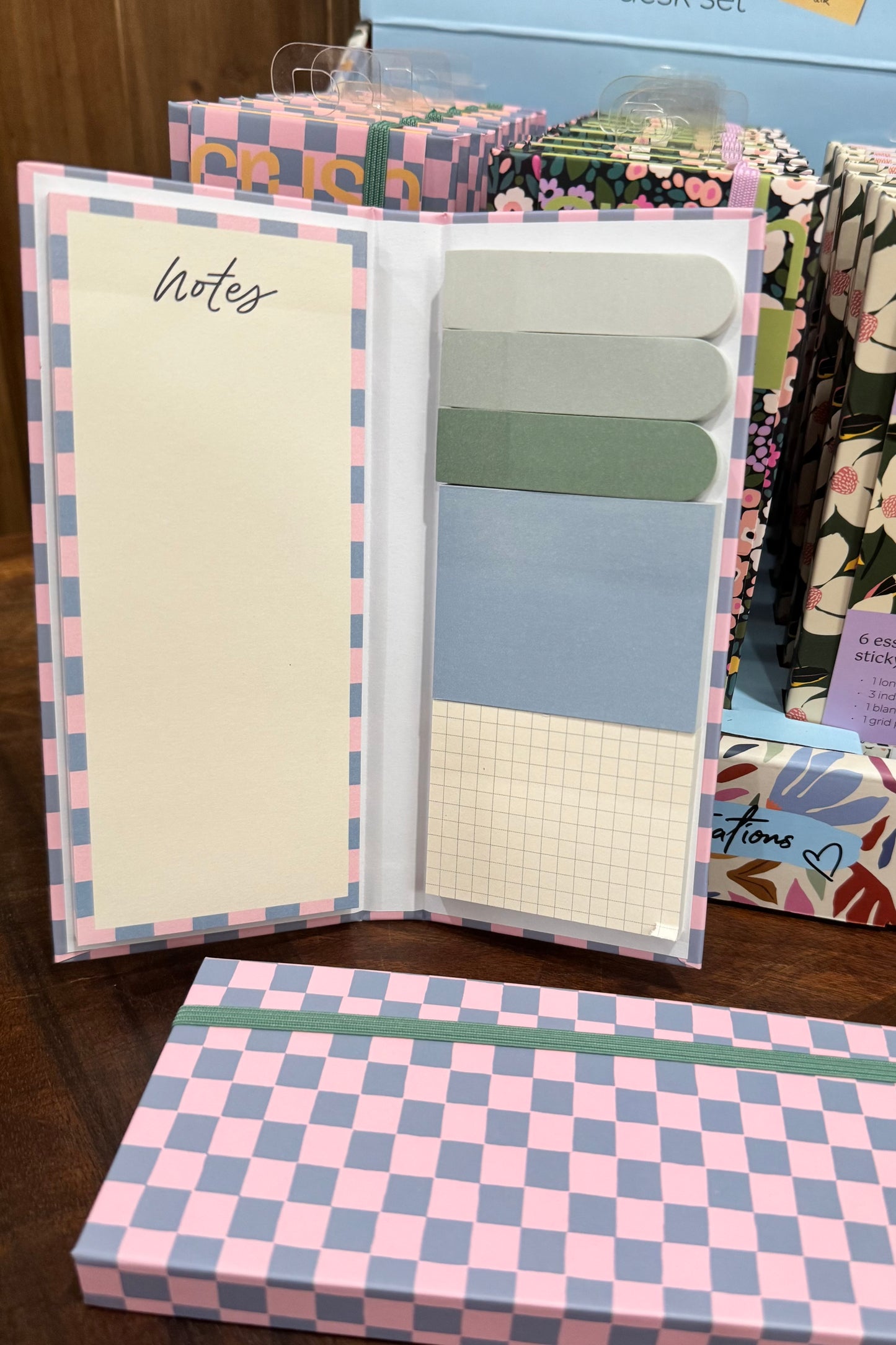 Crush Stick With It Sticky Notes Desk Set