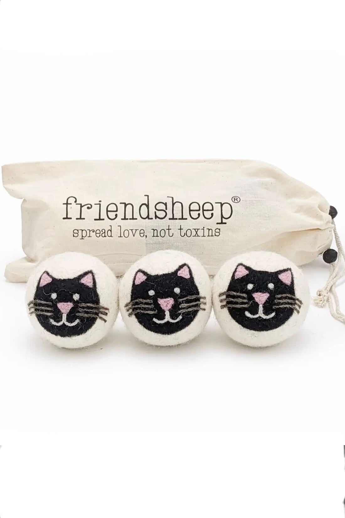 Eco Friendly Wool Dryer Balls by Friendsheep