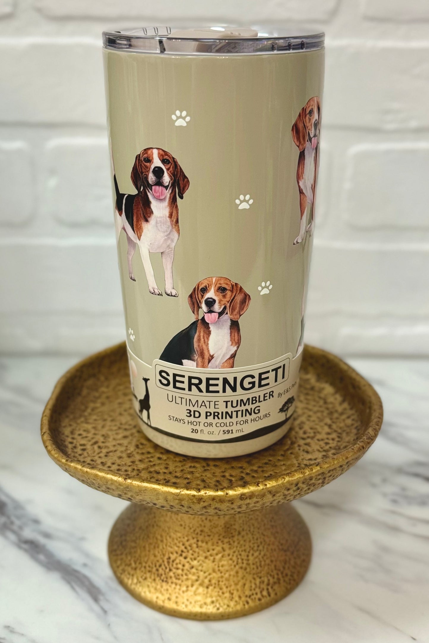 Serengeti Insulated Stainless Steel Pet Breed Tumblers (Select your breed)