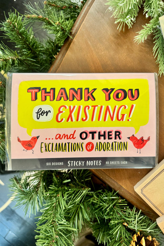 Thank You For Existing Sticky Note Set by Em & Friends