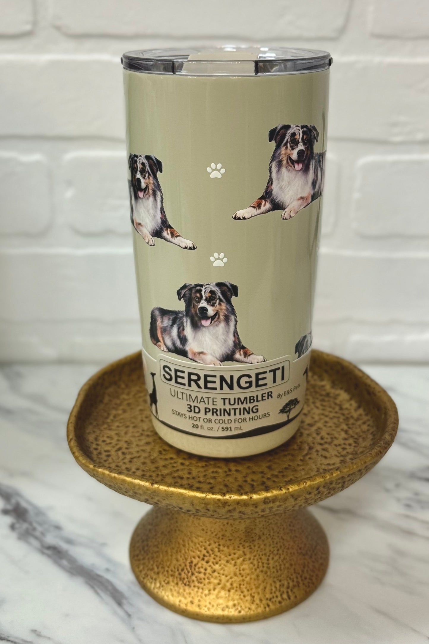 Serengeti Insulated Stainless Steel Pet Breed Tumblers (Select your breed)