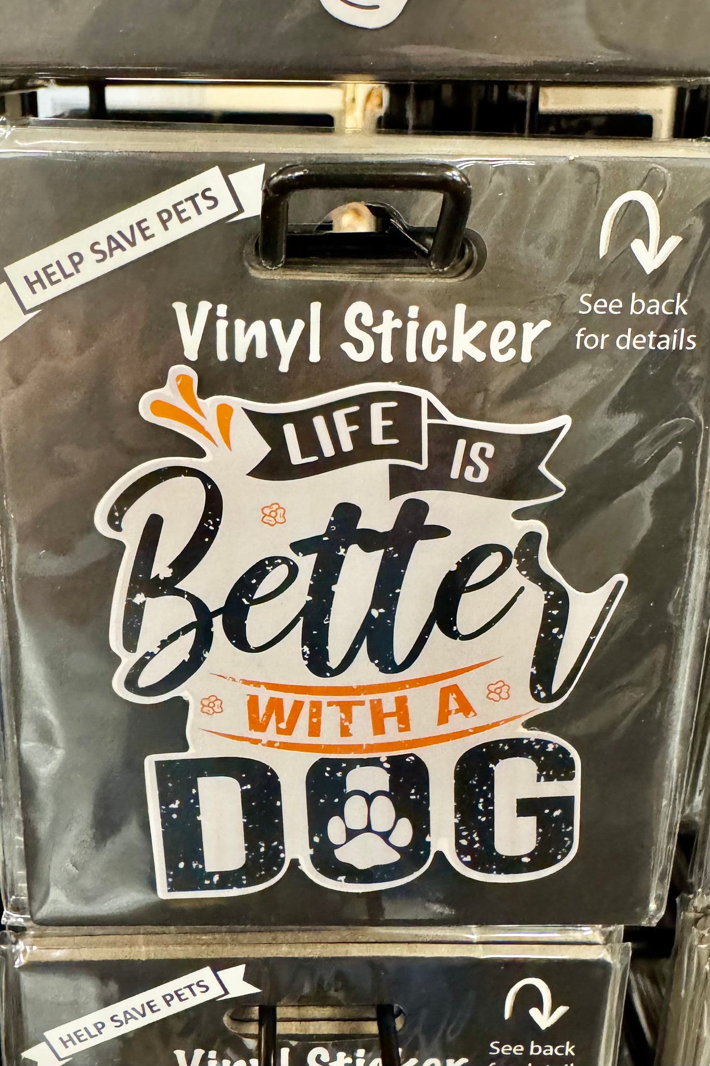E & S Pets Vinyl Stickers