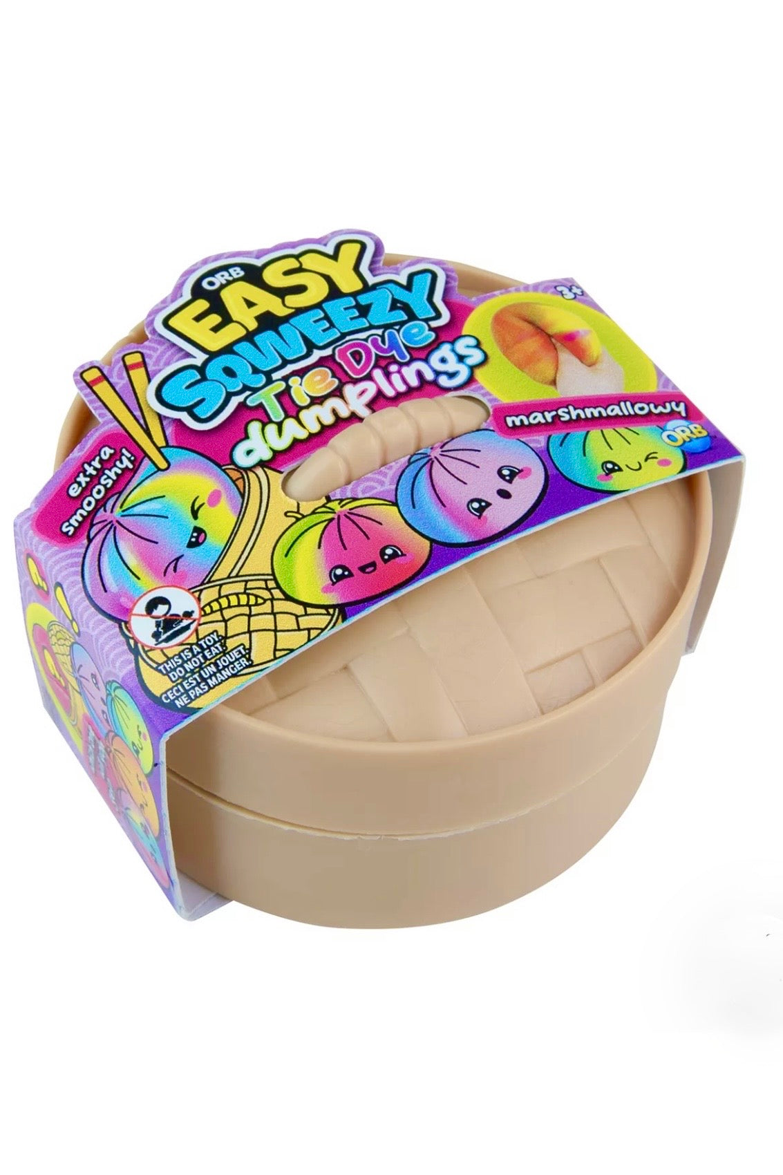 ORB Easy Sqweezy Tie Dye Dumplings Squishy