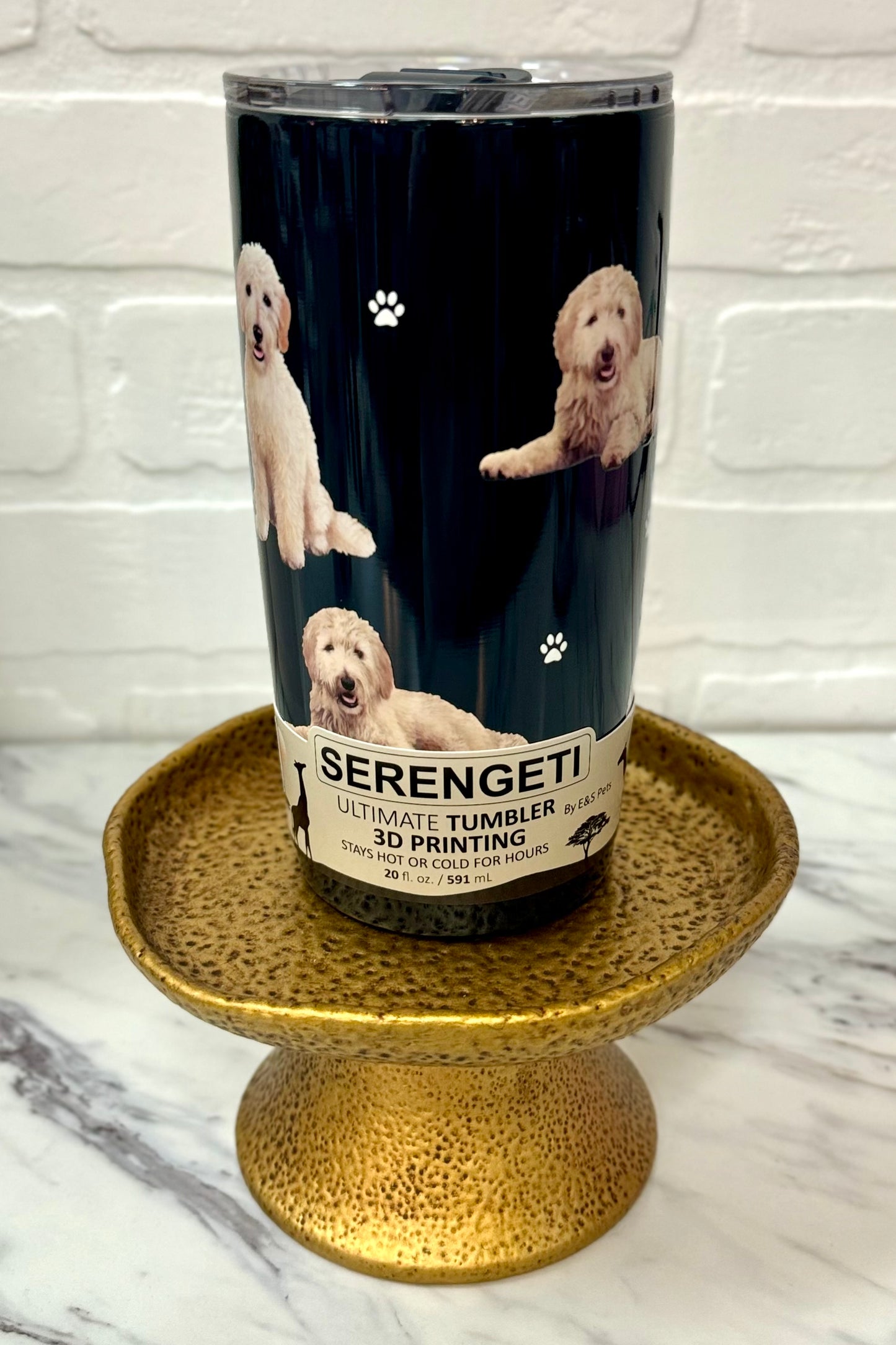 Serengeti Insulated Stainless Steel Pet Breed Tumblers (Select your breed)