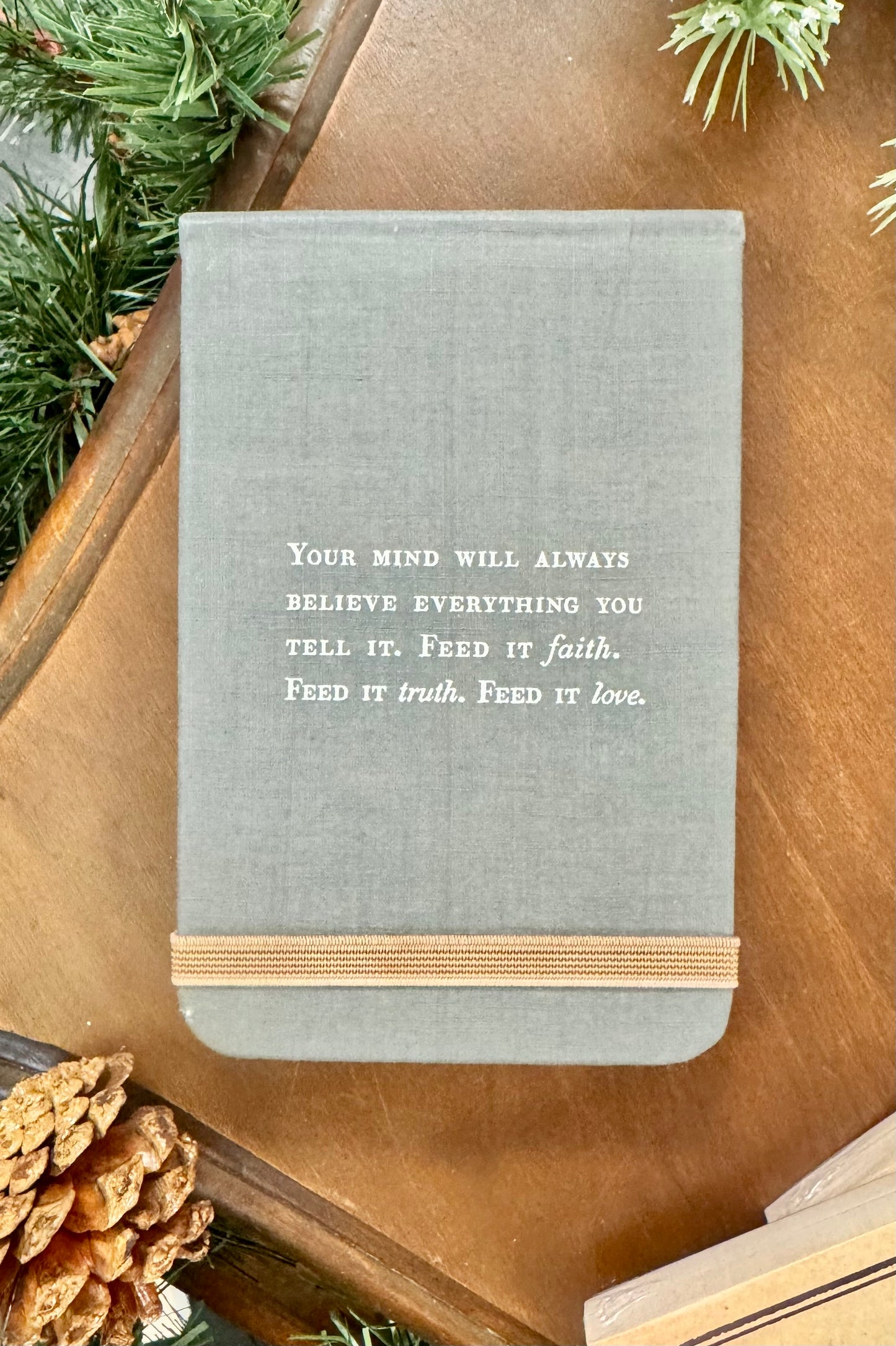 Fabric Notebook - Faith, Truth & Love