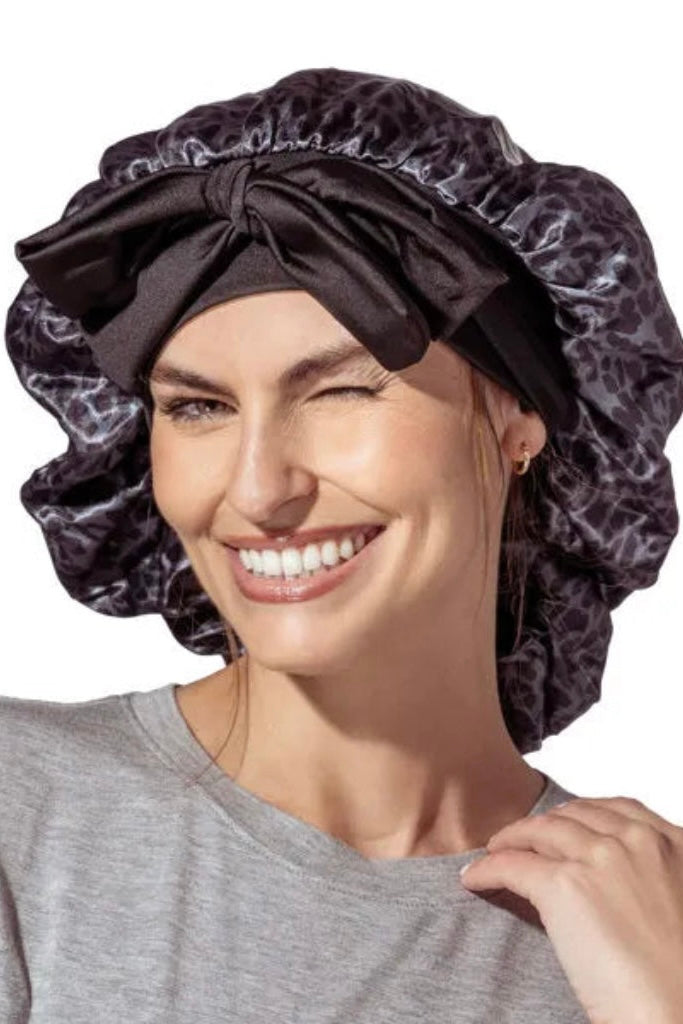 Lemon Lavender Snooze Control Satin Sleep Bonnet