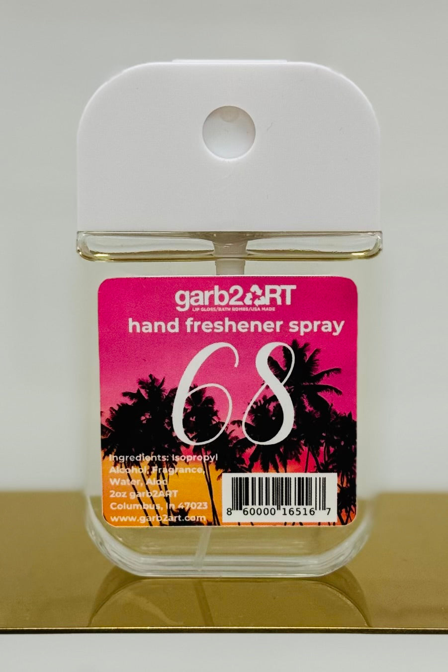 garb2ART Luxury Hand Freshener Spray Collection