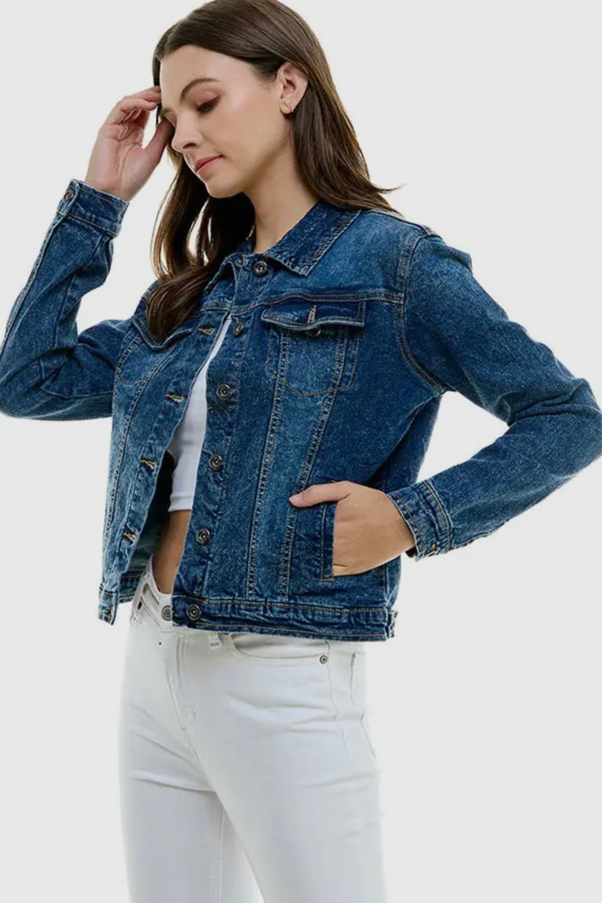 Dark Wash Denim Jacket