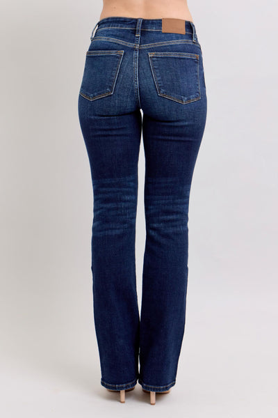 Judy Blue Dark Wash Bootcut Mid-Rise Jeans