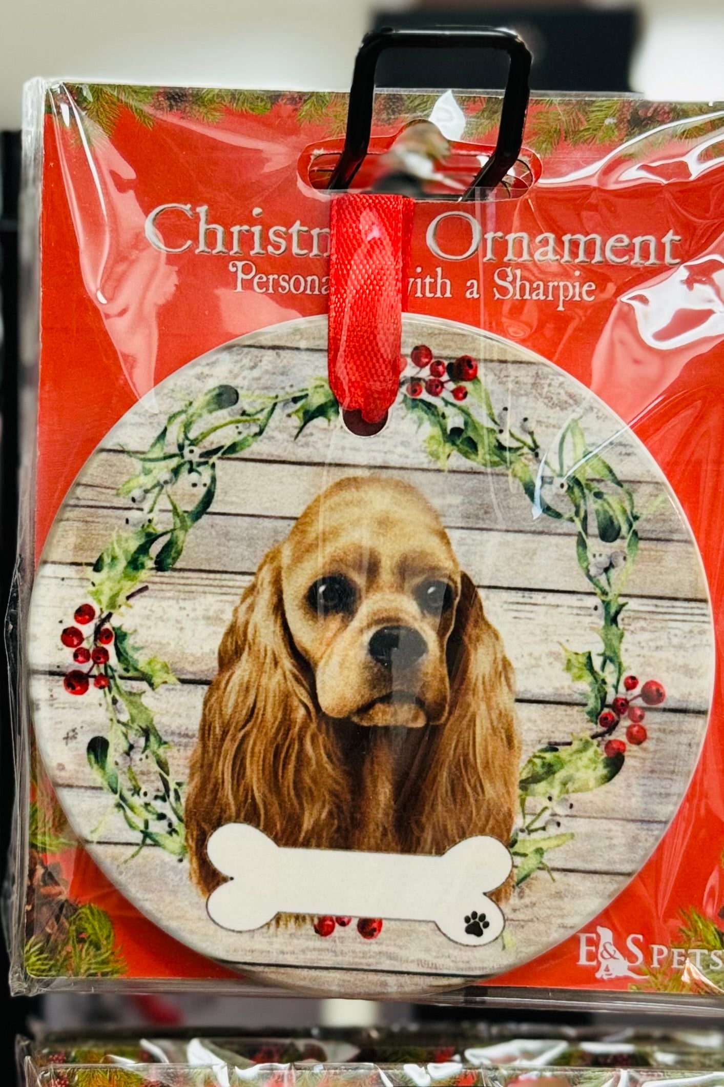 Favorite Pet Breed Ceramic Ornament (Choose from 88 styles)