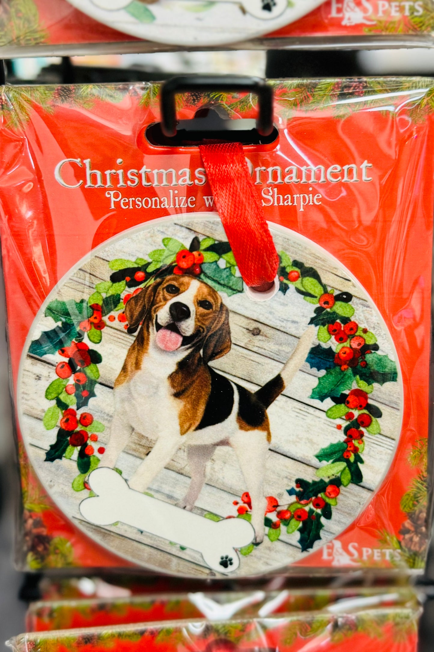 Favorite Pet Breed Ceramic Ornament (Choose from 88 styles)