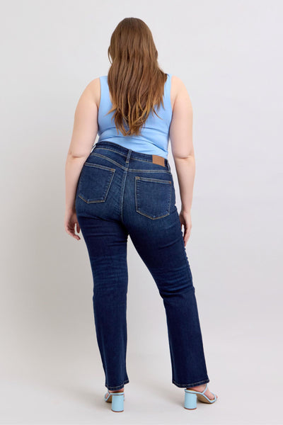 Judy Blue Dark Wash Bootcut Mid-Rise Jeans