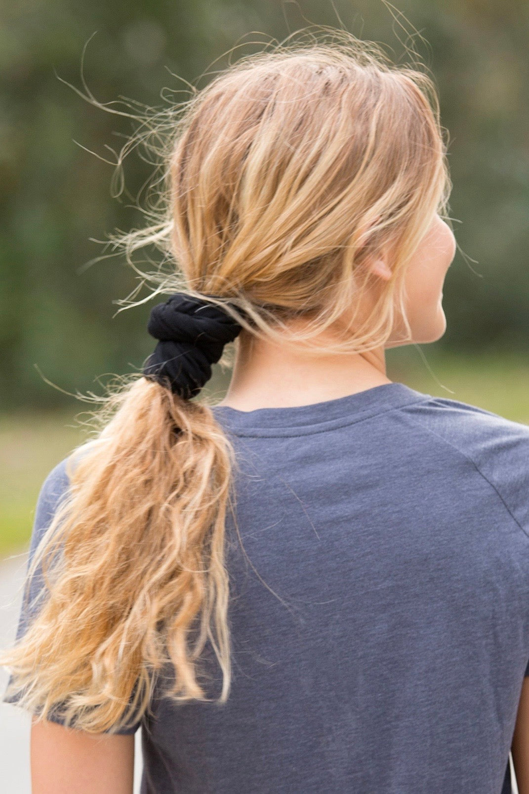 Natural Life Boho Bandeau Headband in Black
