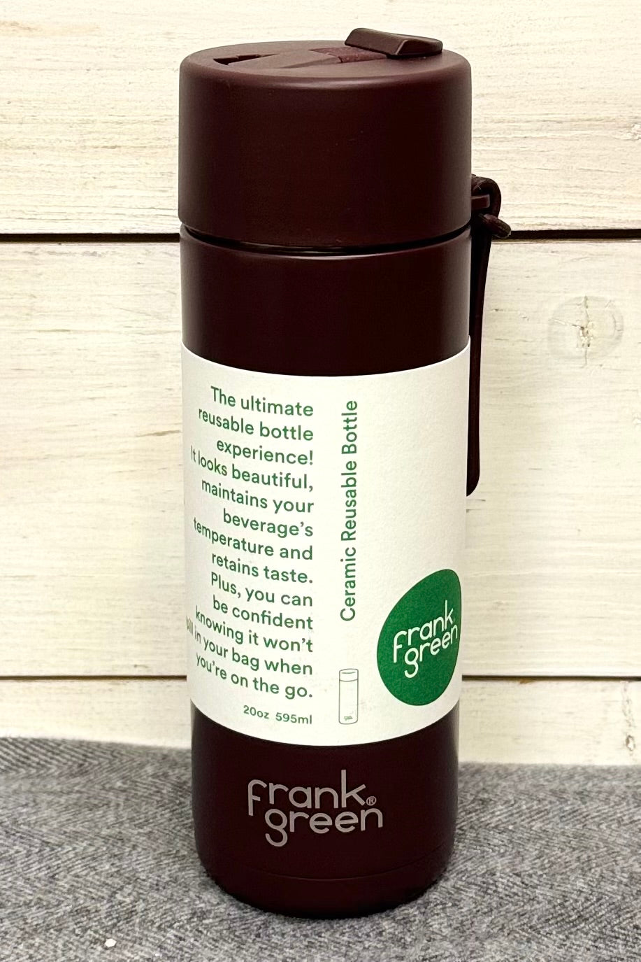 20 oz Frank Green Reusable Bottle with Ceramic Lining- HALF PRICE SUMMER SALE
