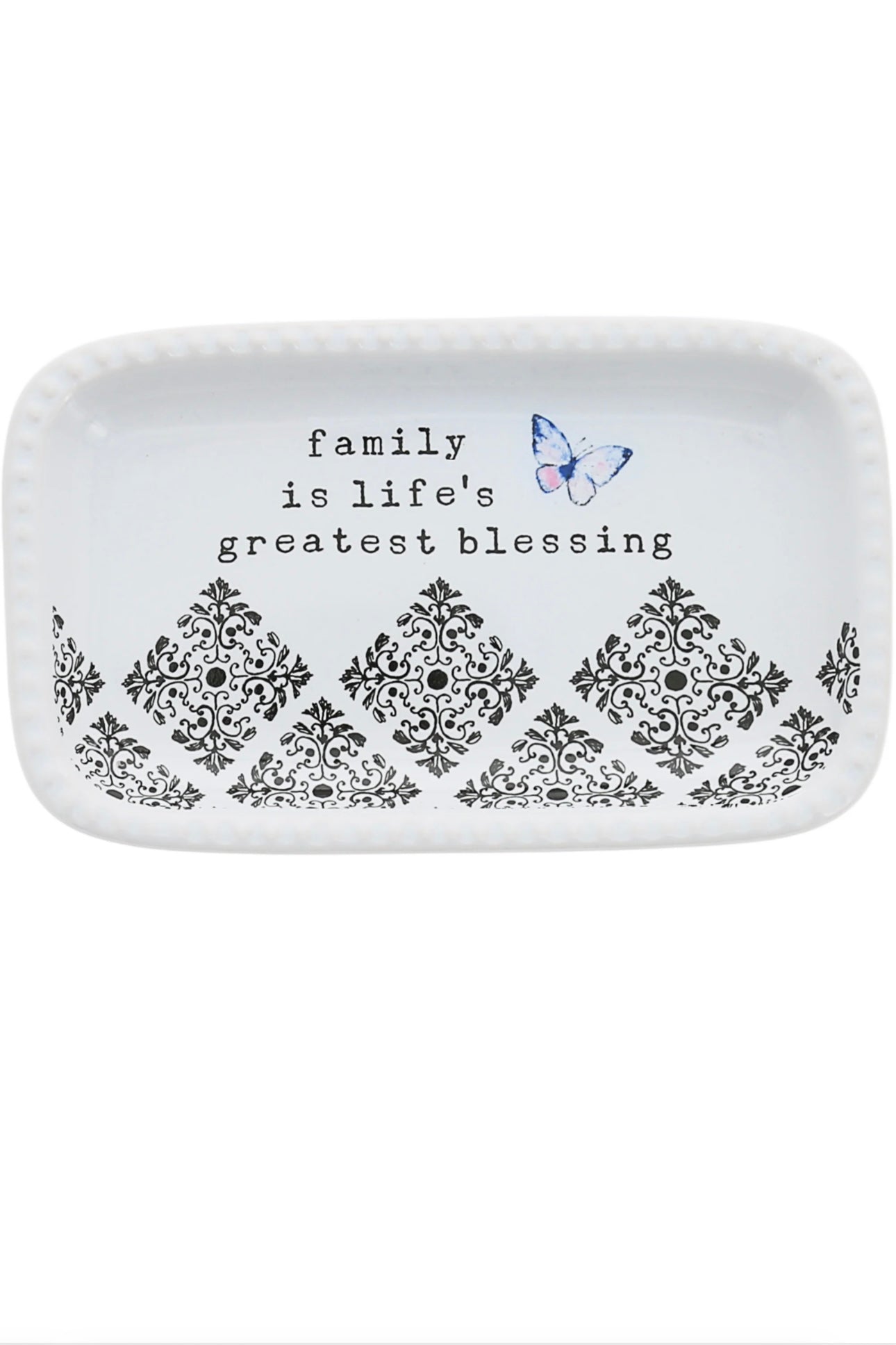 Family  5” x 3” Keepsake Dish