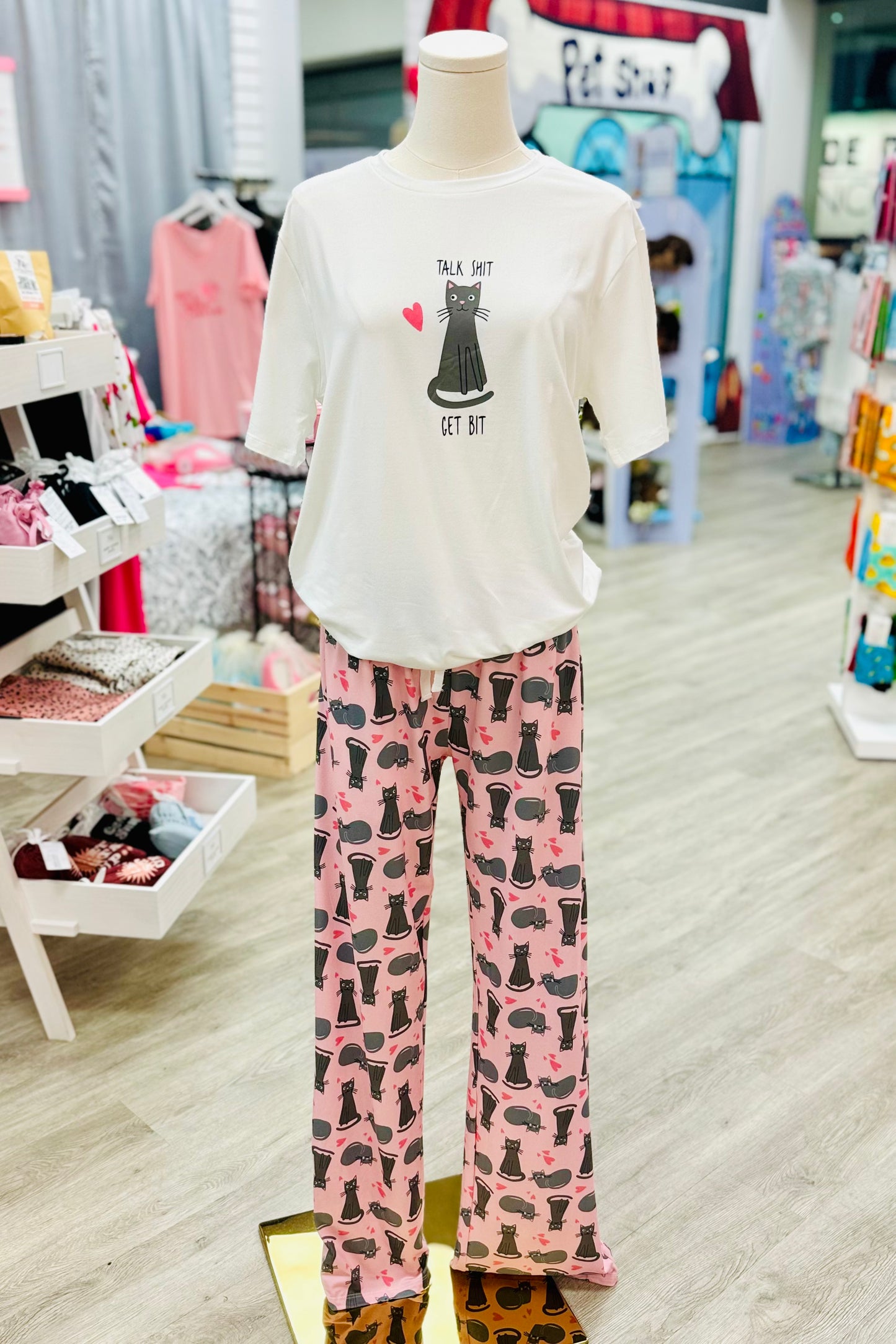 Lounge Cats Unisex Lounge Pants- Pawsome Pals Collection