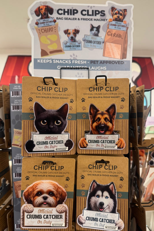 E & S Pets Magnetic Chip Clip- Official Crumb Catcher on Duty