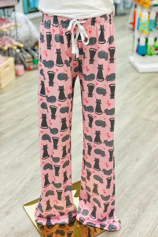 Lounge Cats Unisex Lounge Pants- Pawsome Pals Collection