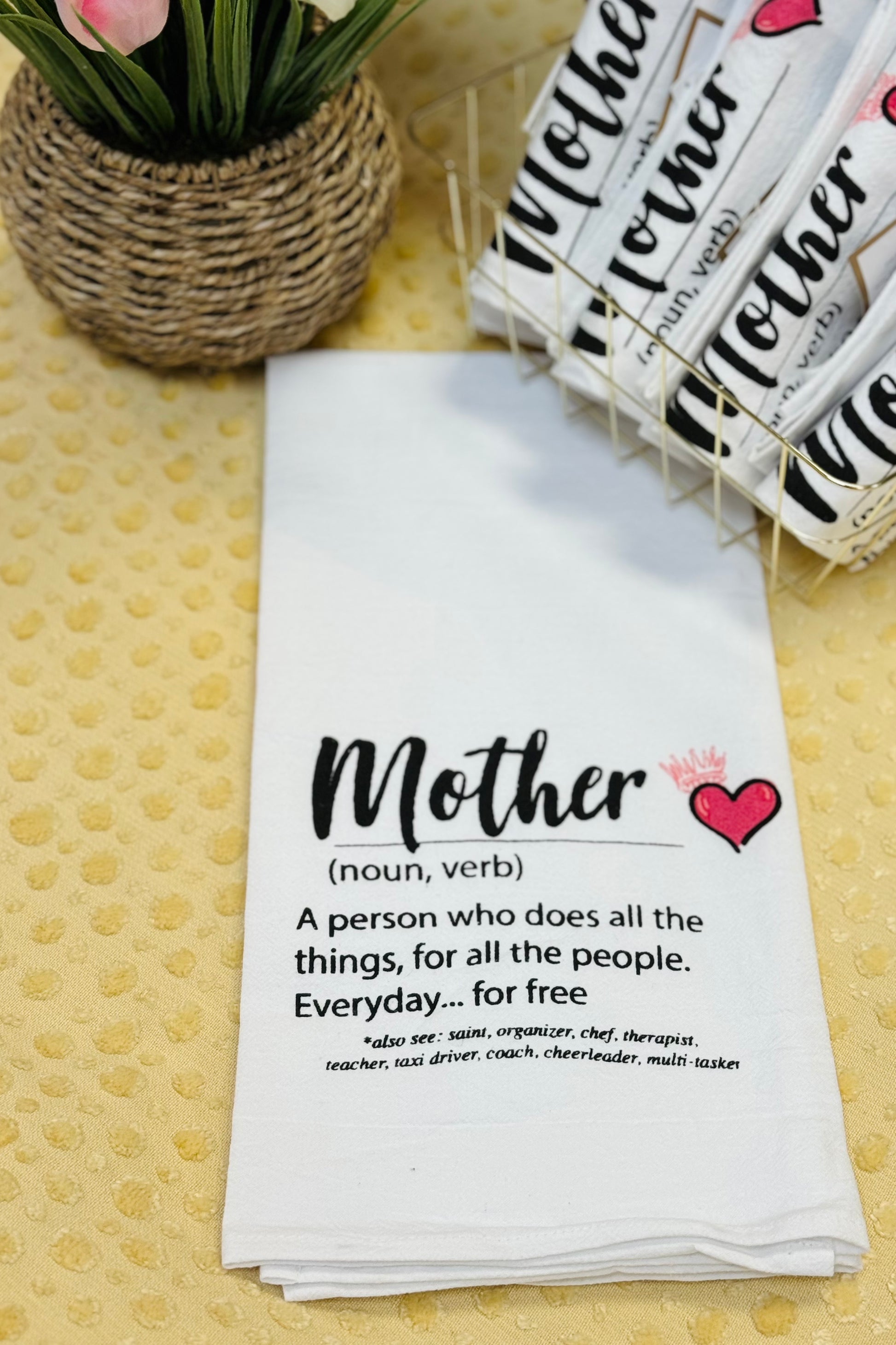 Mother Definition Flour Sack Hand Towel