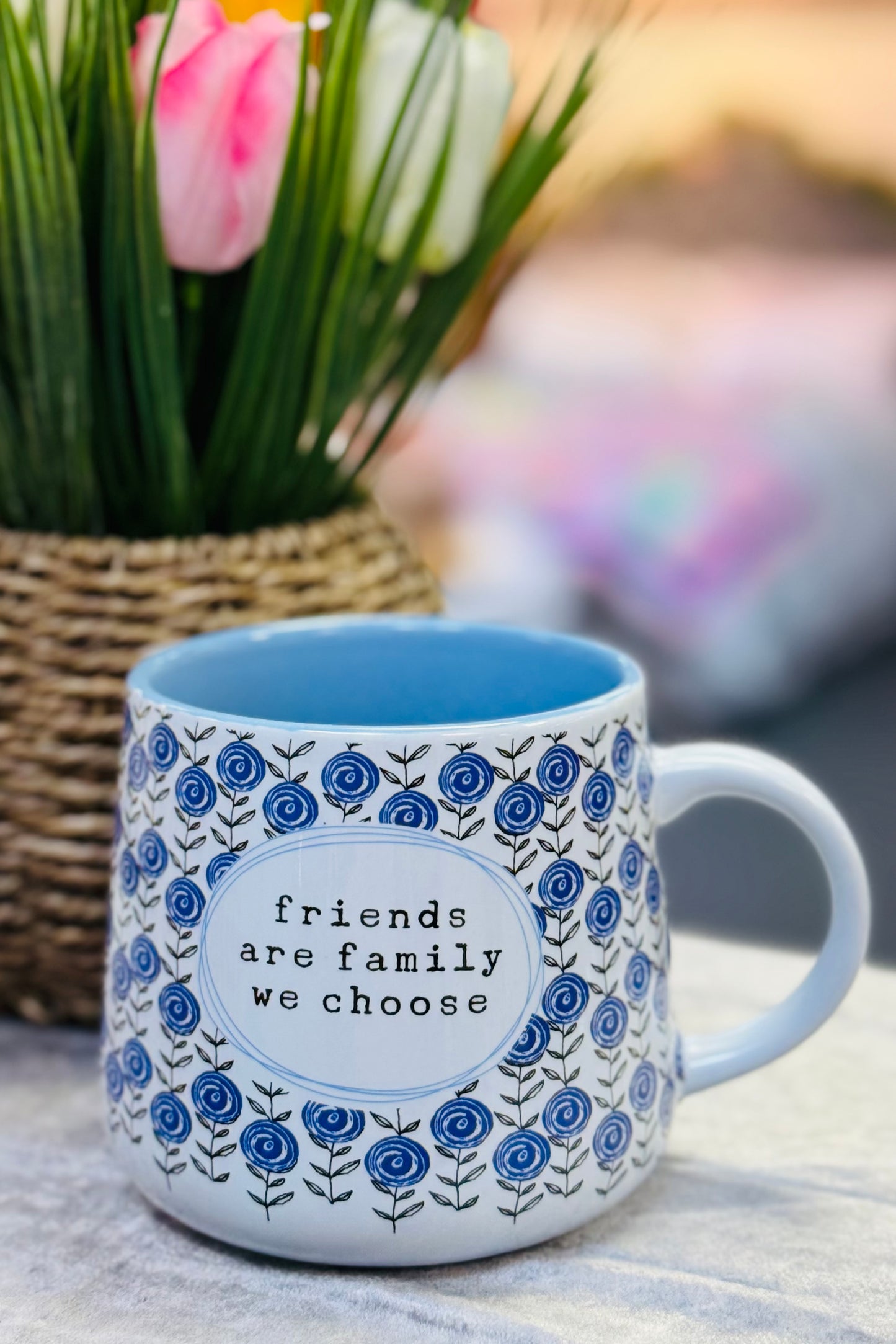 Friends Are Family We Choose 18 Ounce Mug